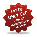 Book a manufacturers service | MOTEST - More than MOT Testing